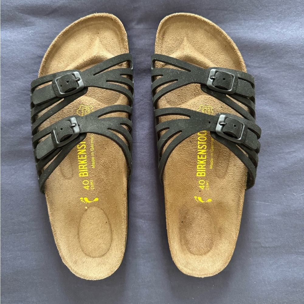 Black Birkenstocks
